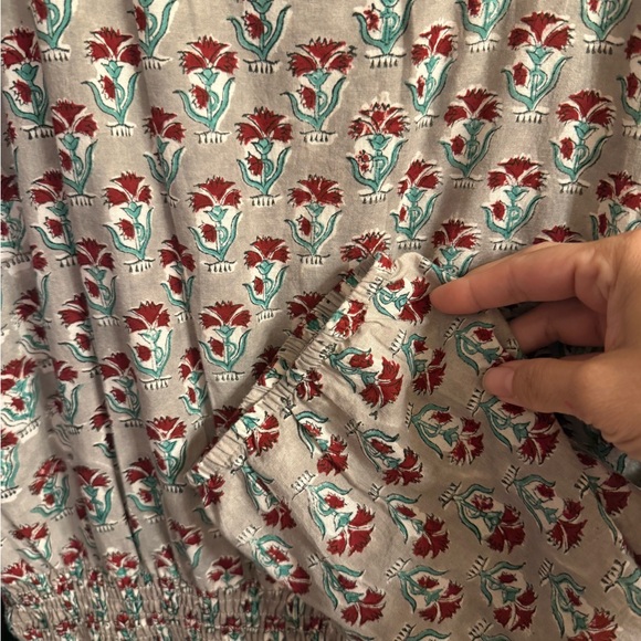 Madison Mathews ruffle neck fall dress XXL EUC - Picture 3 of 4